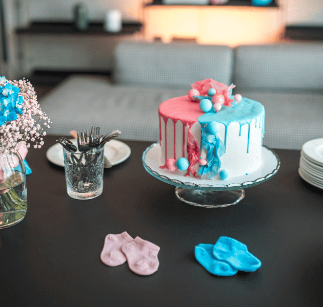 Gender Reveal Cakes